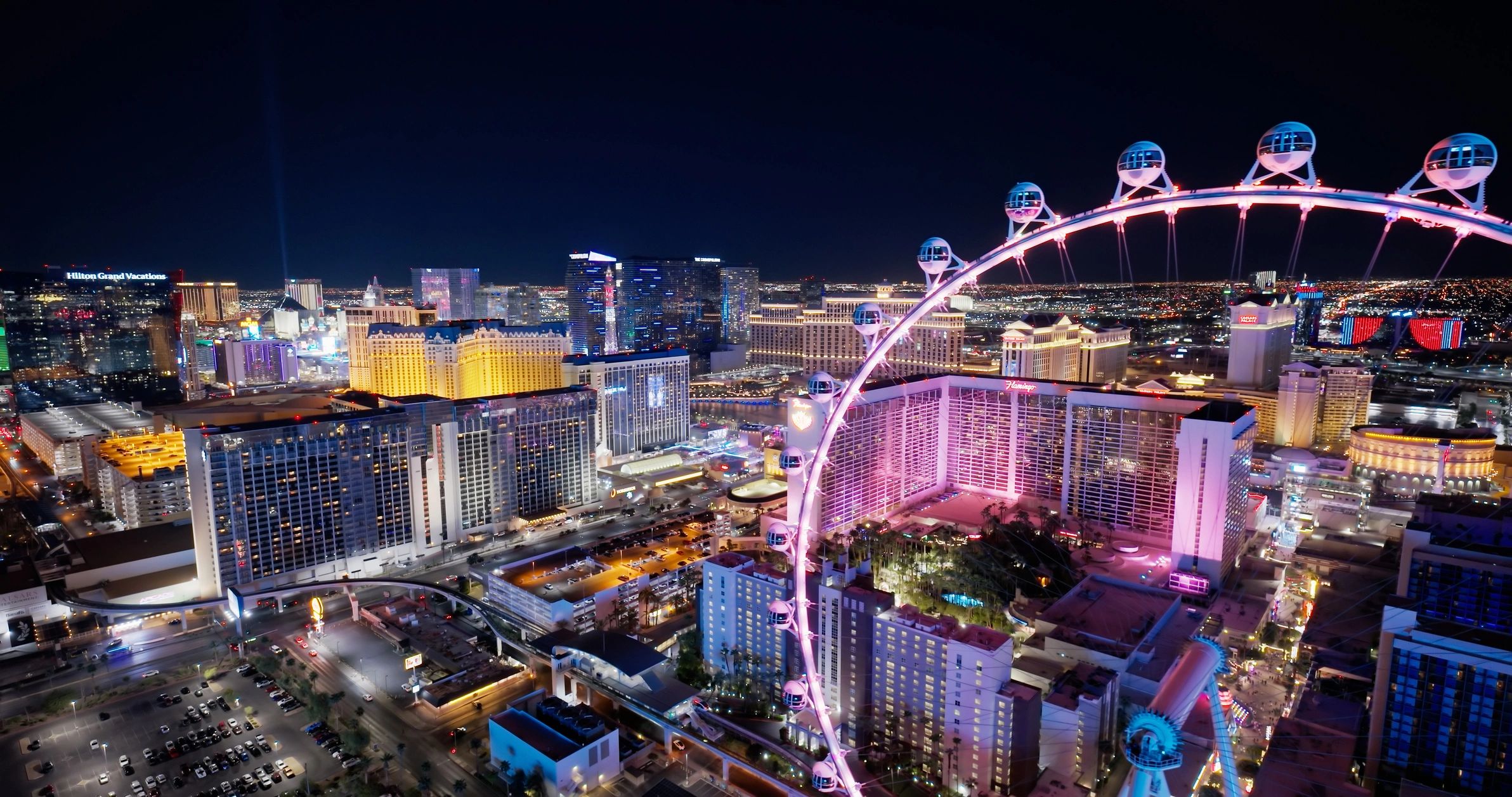Las Vegas luxury hotel exterior